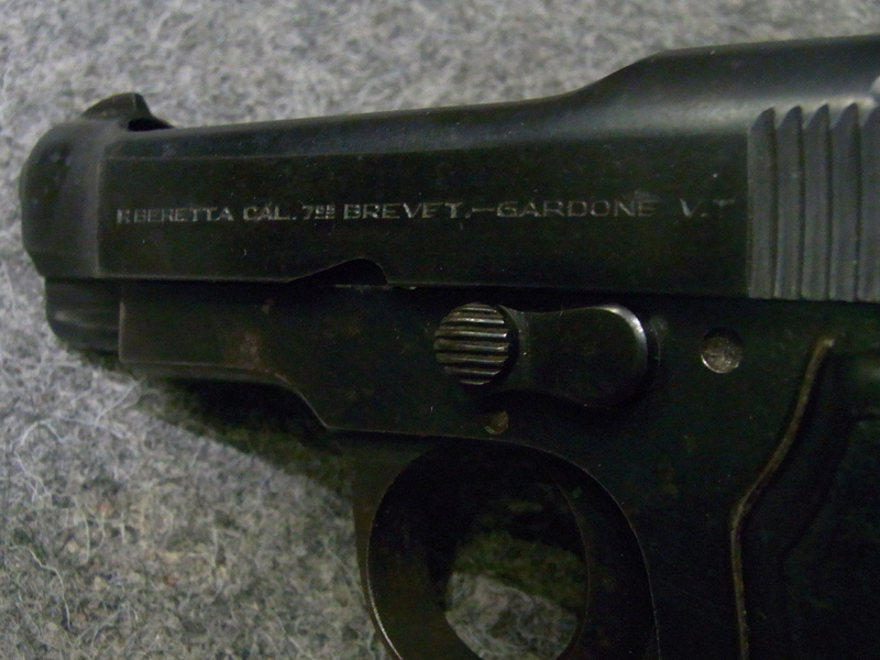 pistola Beretta 35 calibro 7,65