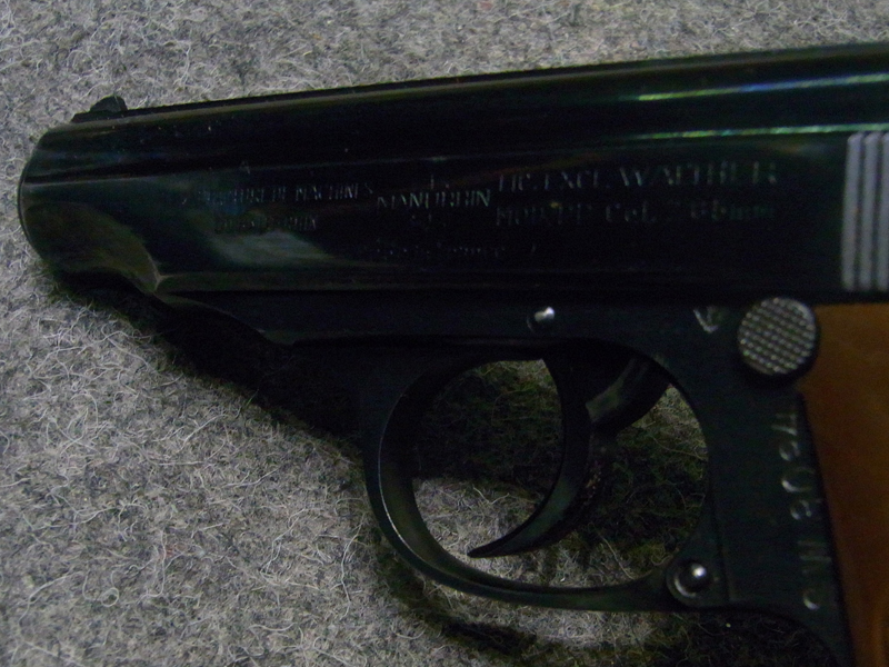 pistola Manurhin Walther PP calibro 7.65 ex Polizia