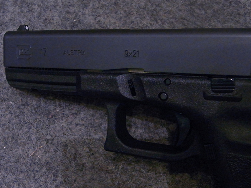 pistola Glock 17 Gen 3 calibro 9 x 21