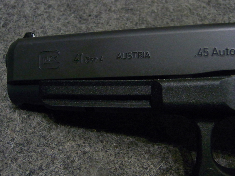 pistola sportiva Glock 41 Gen 4 calibro 45 acp