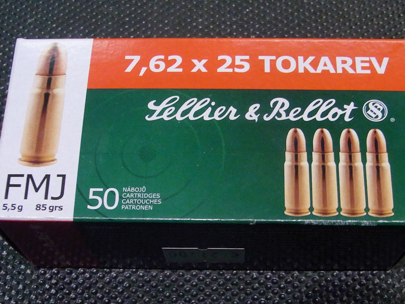 munizioni S&B calibro 7.62 tokarev