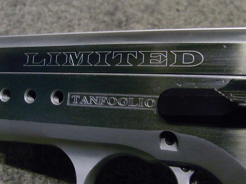 pistola Tanfoglio Limited C calibro 9 x 21