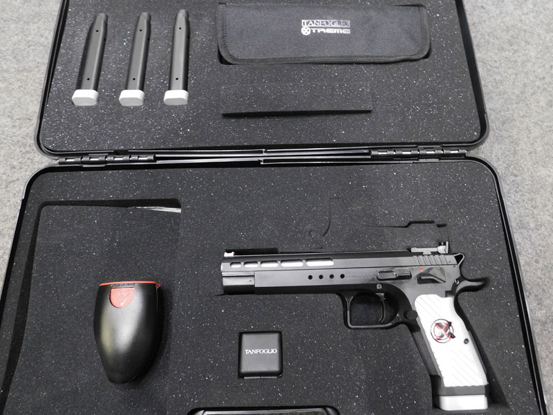 pistola Tanfoglio Gold Match Xtreme calibro 9 x 21
