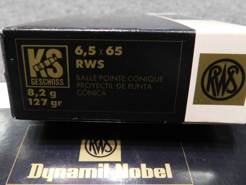munizioni RWS 6,5 x 65