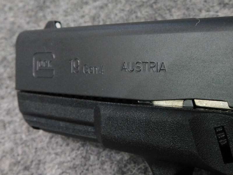 Pistola Glock 19 Gen 4 9 x 21