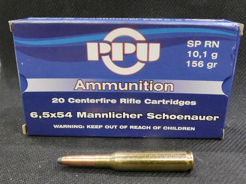 munizioni 6.5 x 54 MS