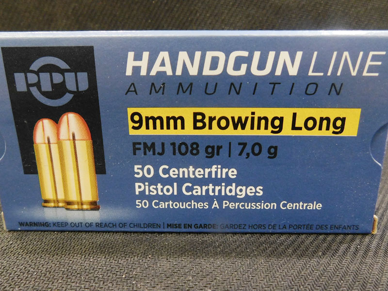munizioni  9 Browning Long