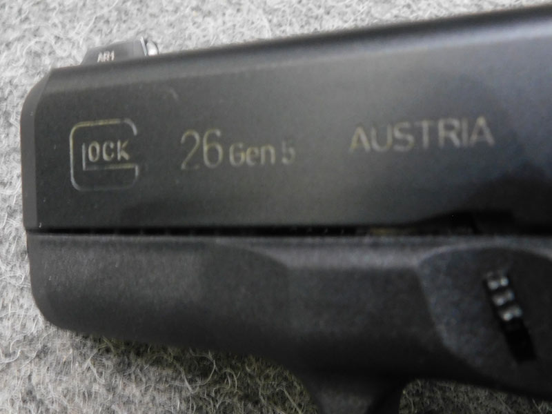 Glock 26 Gen5 usata