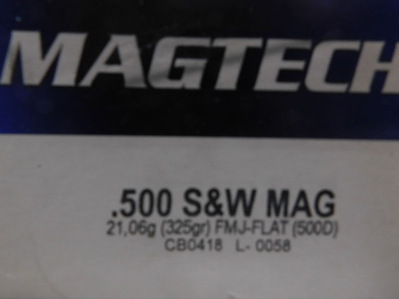 Magtech 500 S&W Magnum