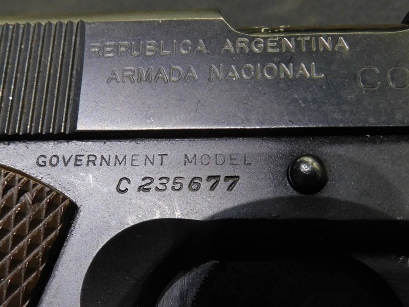 Colt 1911 Argentina